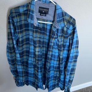 Billabong blue flannel